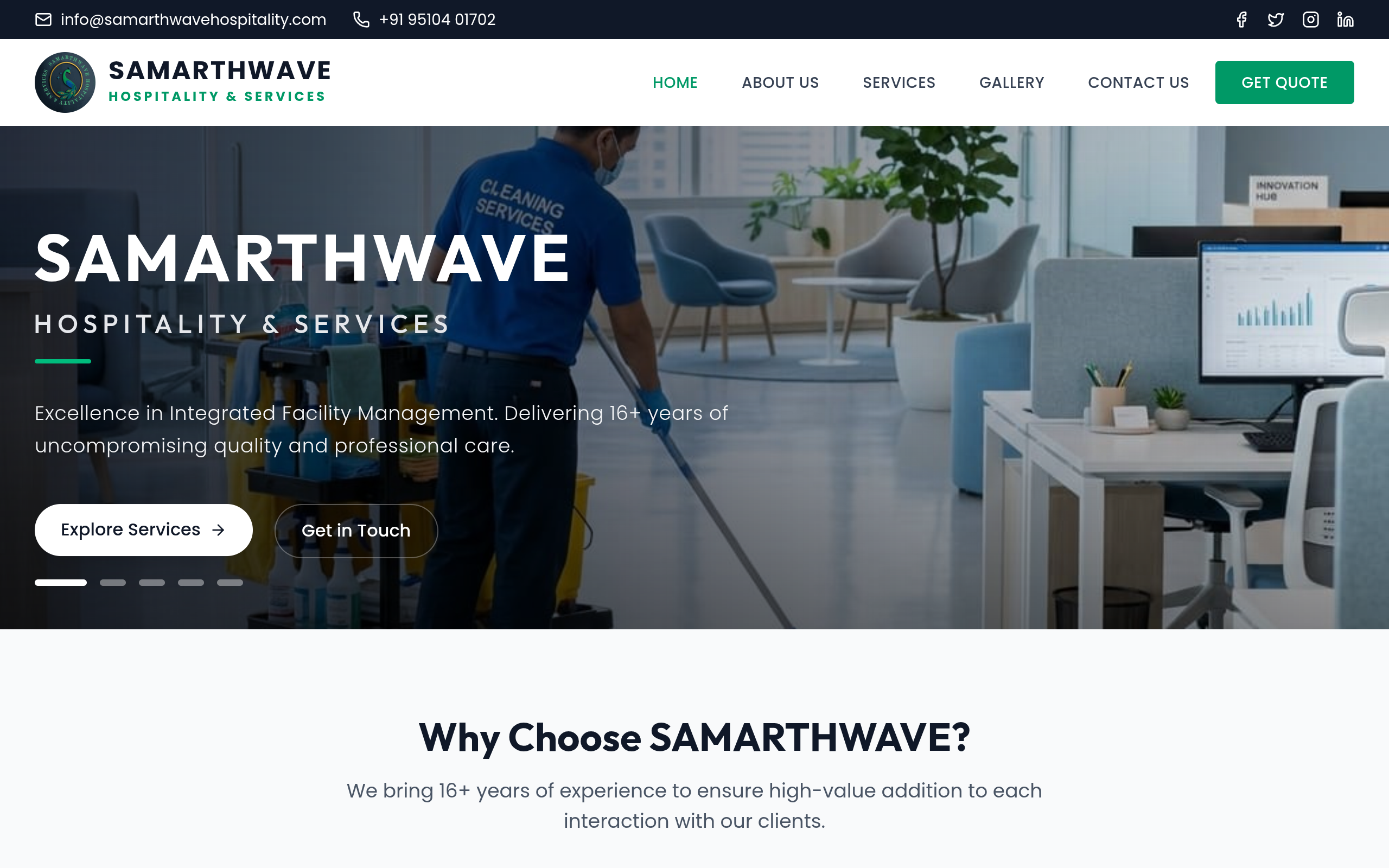 Samarthwave Hospitality